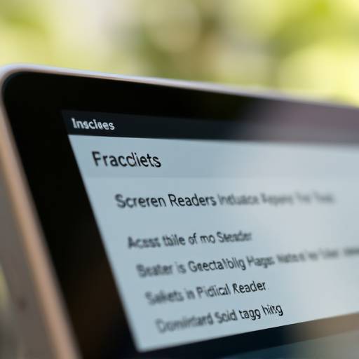 Accessibility Feature - Screen Reader Compatibility