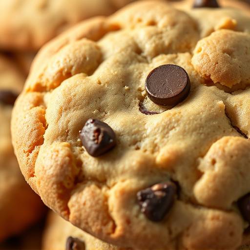 Cookies Policy Section Illustration: A digital cookie
