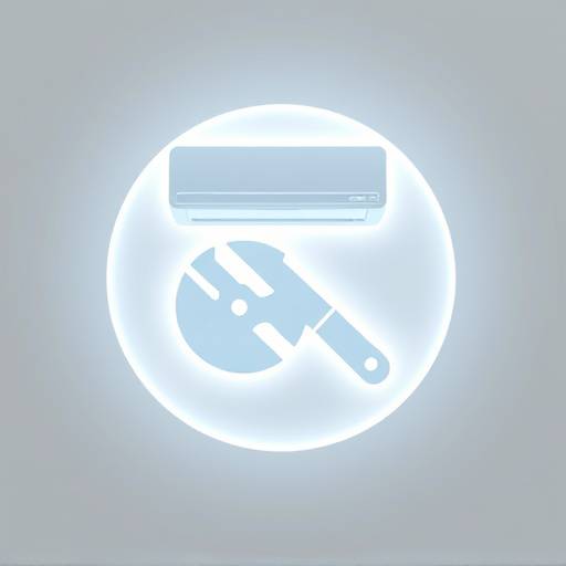 Descriptive service icon - AC repair icon