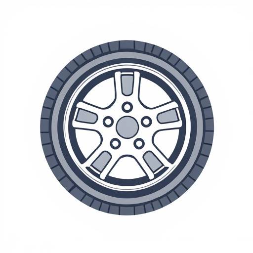 Descriptive service icon - Tire service icon